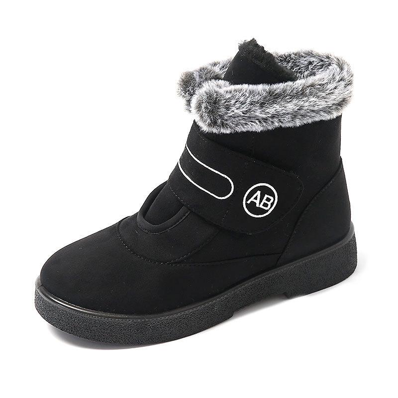 Women's Winter Warm Snow Boots Lightweight Anti-Slip Faux Fur Lined Ankle Booties Comfortable Plush Lined High Top Shoes Outdoor Short Boot for Women