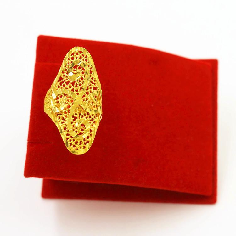 Adjustable Gold Butterfly Ring with Star and Flower Design