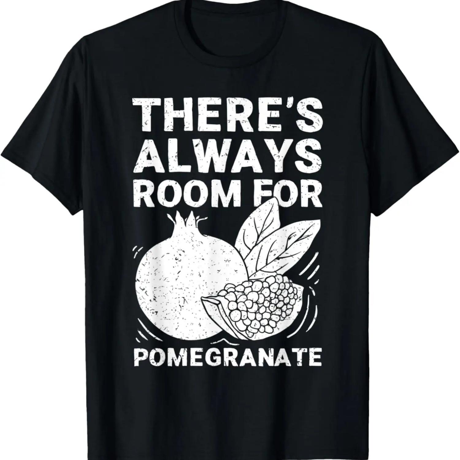 

Stained Glass Style Pomegranate T-Shirt XXXXXL чорний