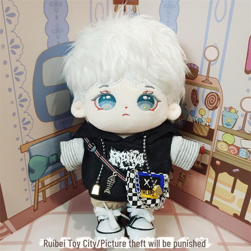 He Junlin 20cm Cotton Doll - Authentic, Cute Plush Holiday Gift