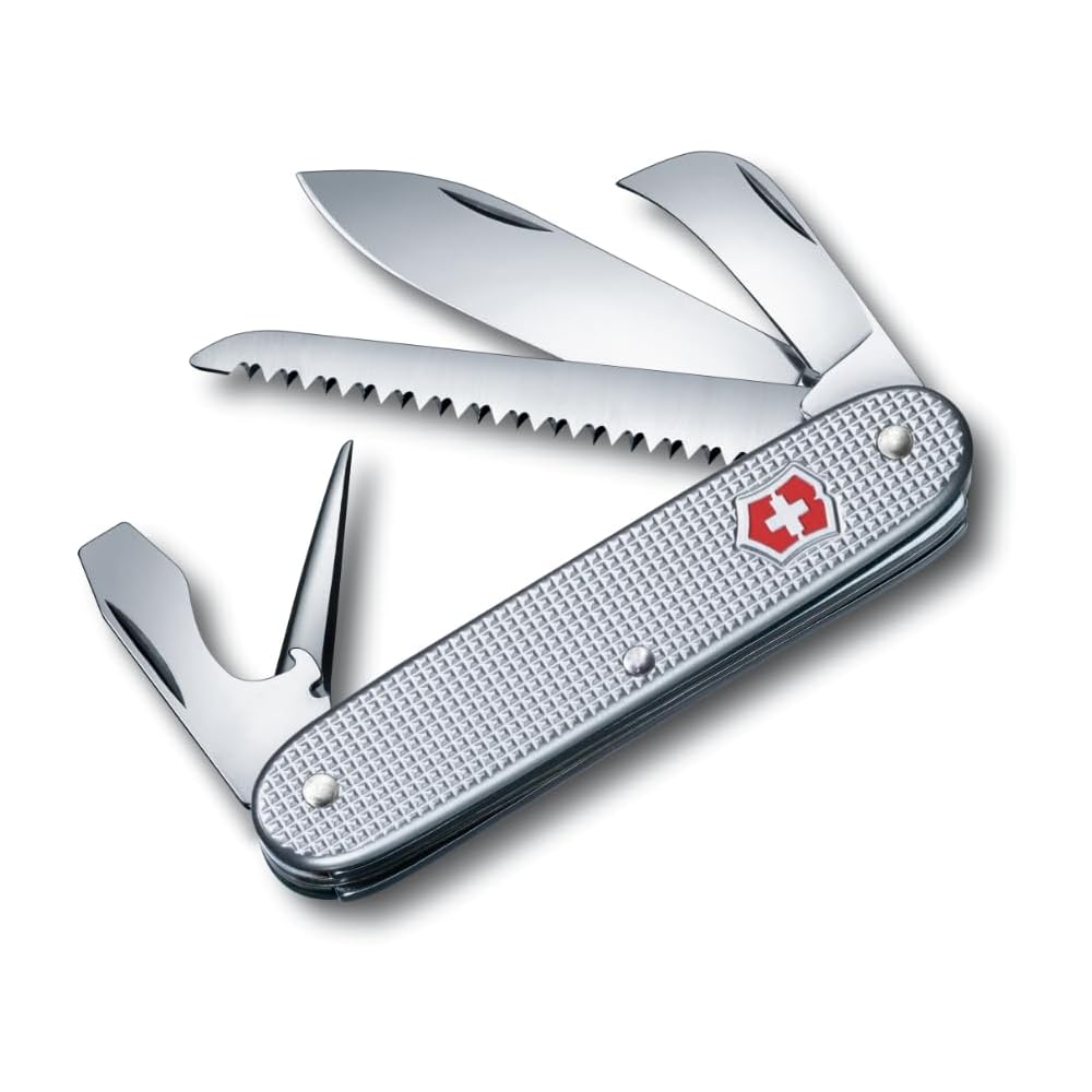 

Victorinox Swiss Army 7 Alox Multi-Tool with Saw and Reamer Compact Lightweight Outdoor Knife