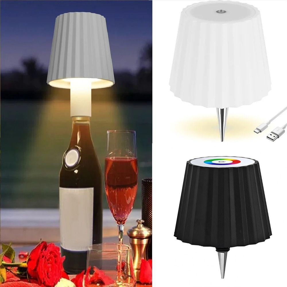 RGB Breathing Light Mode Wireless Bottle Light Liquor Bottles Wine Bottle Lights  Bars