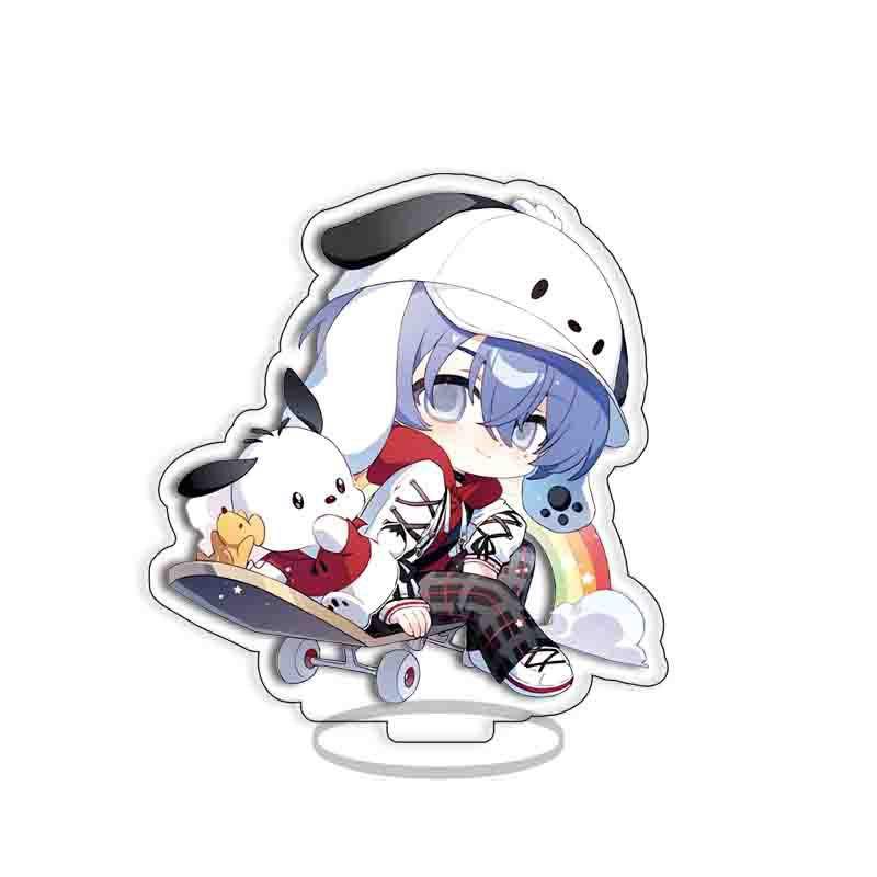 Layered World Project PJSK Acrylic Anime Standee 8cm - Cartoon Ornament Decoration