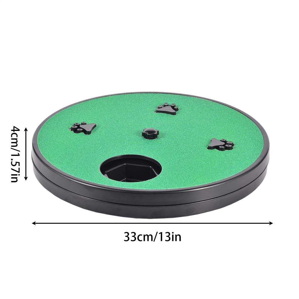 Scratch Board For Dogs With Treats Box Puzzle Rotating Dog Scratching Board For Furniture Couch Floor Car Training Foraging