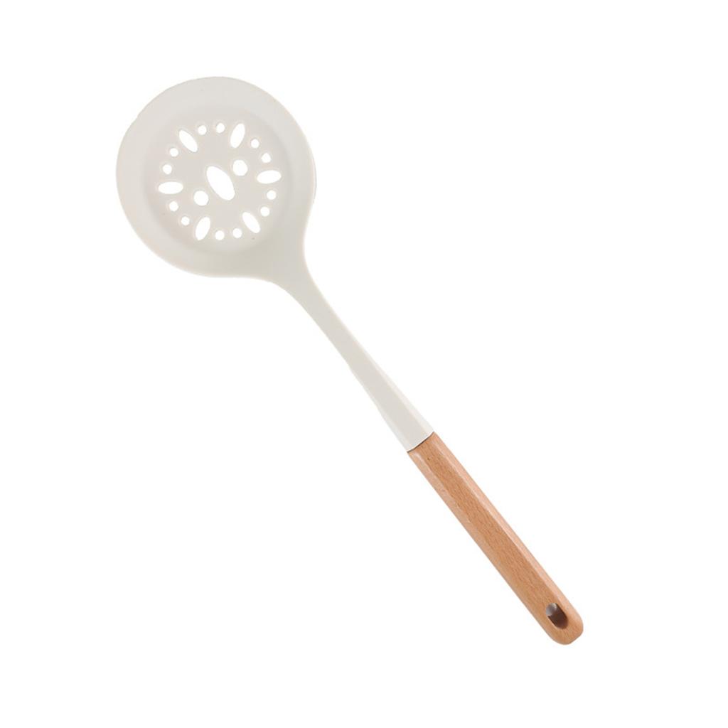 Silicone Cooking Utensils, Kitchen Utensils, -Free Spatula Set With Heat-Resistant Wooden Handles, Suitable For Non-Stick Pans