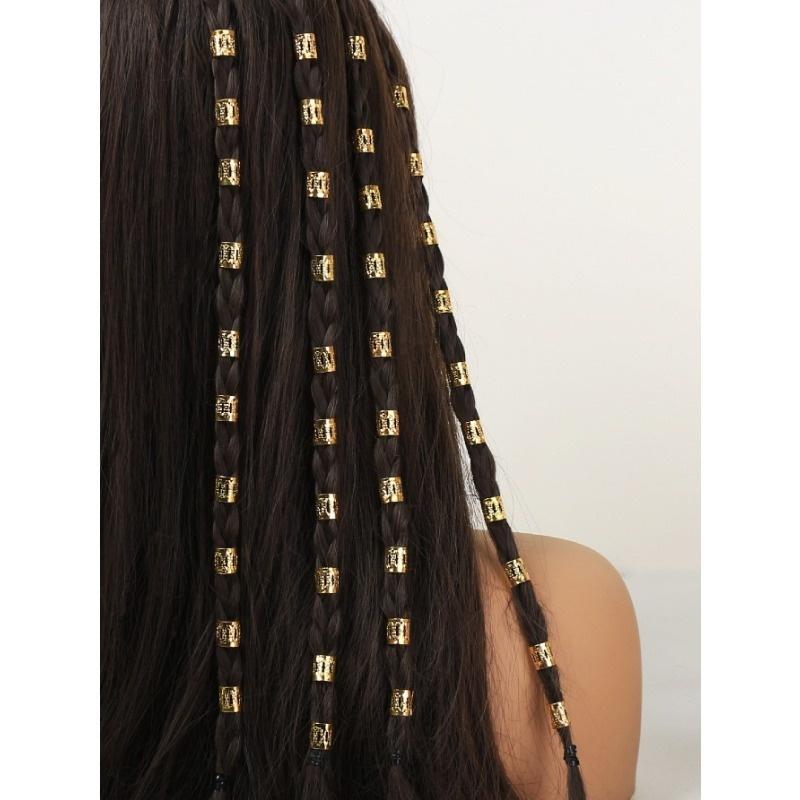 

40 шт. Полые резинки для волос Бохо заколки для волос one-size золотой