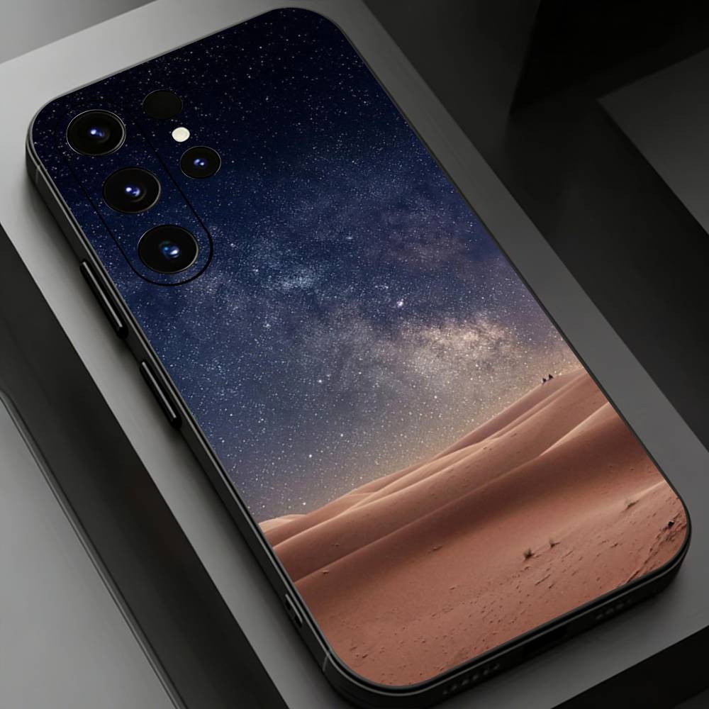 

Dusk Over Desert Sands Phone Case For Samsung Galaxy S26,25,24,23,22,21,20Plus Ultra Samsung S225G