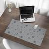 Anti-Slip Protective Desk Mat with Graphic Space Patterns 90x45 cm