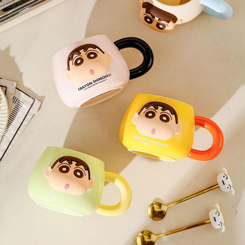 Crayon Shin-chan 3D Face Magnet Mug Yellow