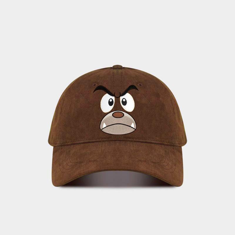 Four Seasons New European and American Cartoon Fashion Embroidery Breathable Personalized Street Trend Sunshade Hat