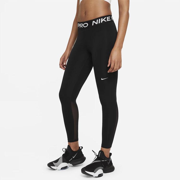 Nike Pro Løpetrening Hurtigtørkende Fitnessbukser Dame Underdeler Svart CZ9780-010