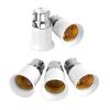5pcs B22 Male to E27 Female Socket Base Bulb Adapter Converter Lamp Holders