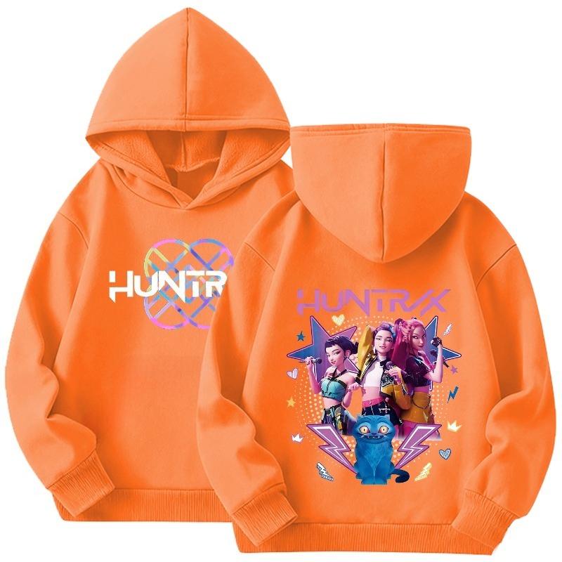 Anime Witch Hunt Series Winter Fashion Comfortable Printed Soft Versatile Style Children's Cute Warm Hoodie