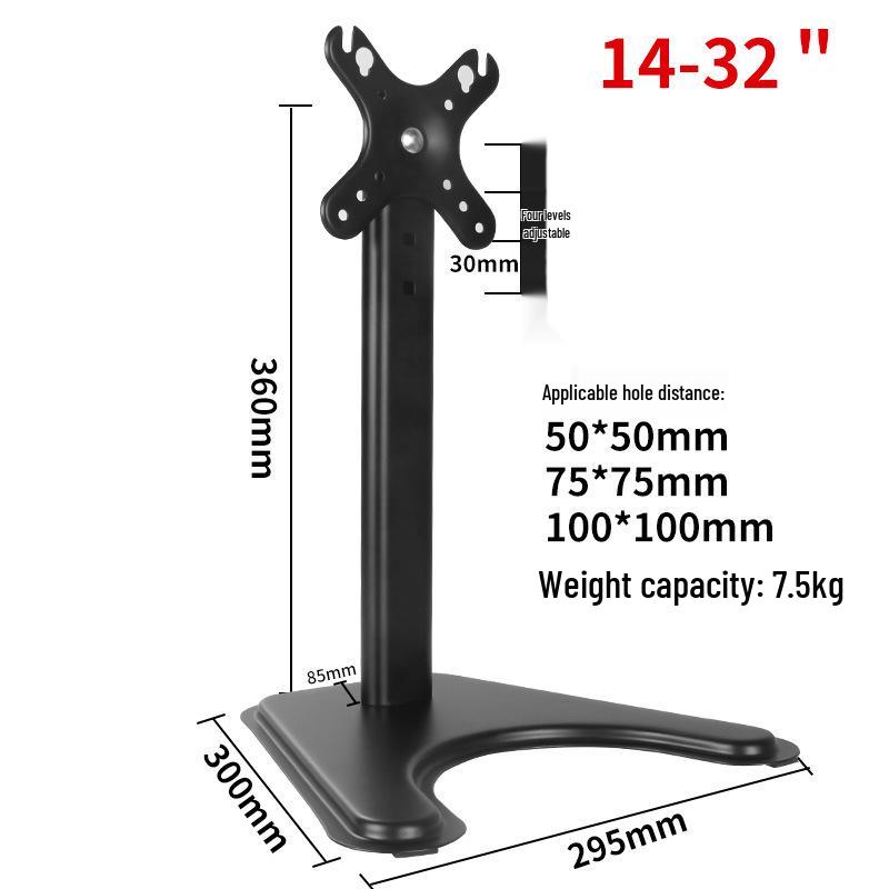 

24/27/32/34 inch Computer Monitor Stand for Office Desktop, Horizontal & Vertical Screen Base.