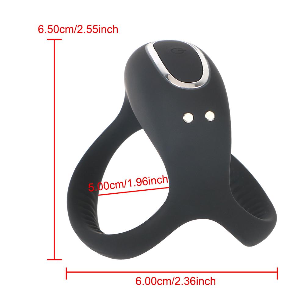 Scrotum Stimulator Sex Toys For Man 9 Modes Delay Ejaculation Adult Product Vibrating Cock Ring Penis Massage APP Control Silicone