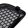 Gloss Black Front Bumper Honeycomb Grille Grill Fit Volvo S40 V50 2008-2012
