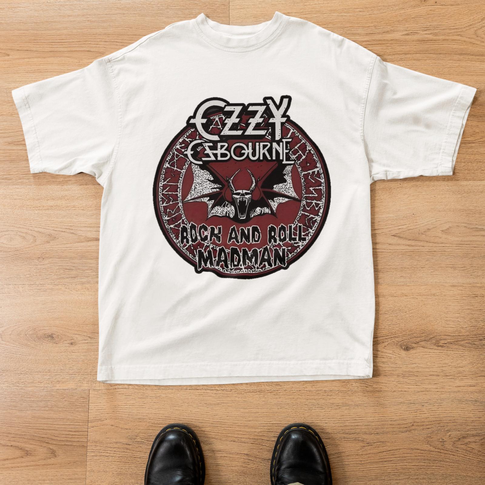 Ozzy Osbourne Rock And Roll Madman Heavy Metal Band Shirt Unisex XXXL