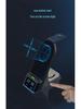 4-in-1 Wireless Charging Station with Clock for Apple Watch, Earphones, and Phone