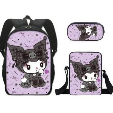 Student Schoolbag, Children'S Backpack, Backpack, Pencil Bag, Three-Piece Set, Fast Delivery.