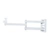 Wall Mount Bracket Stand Metal Heavy Duty Adjustable Device Holder with 1/4" Ball Head for Home