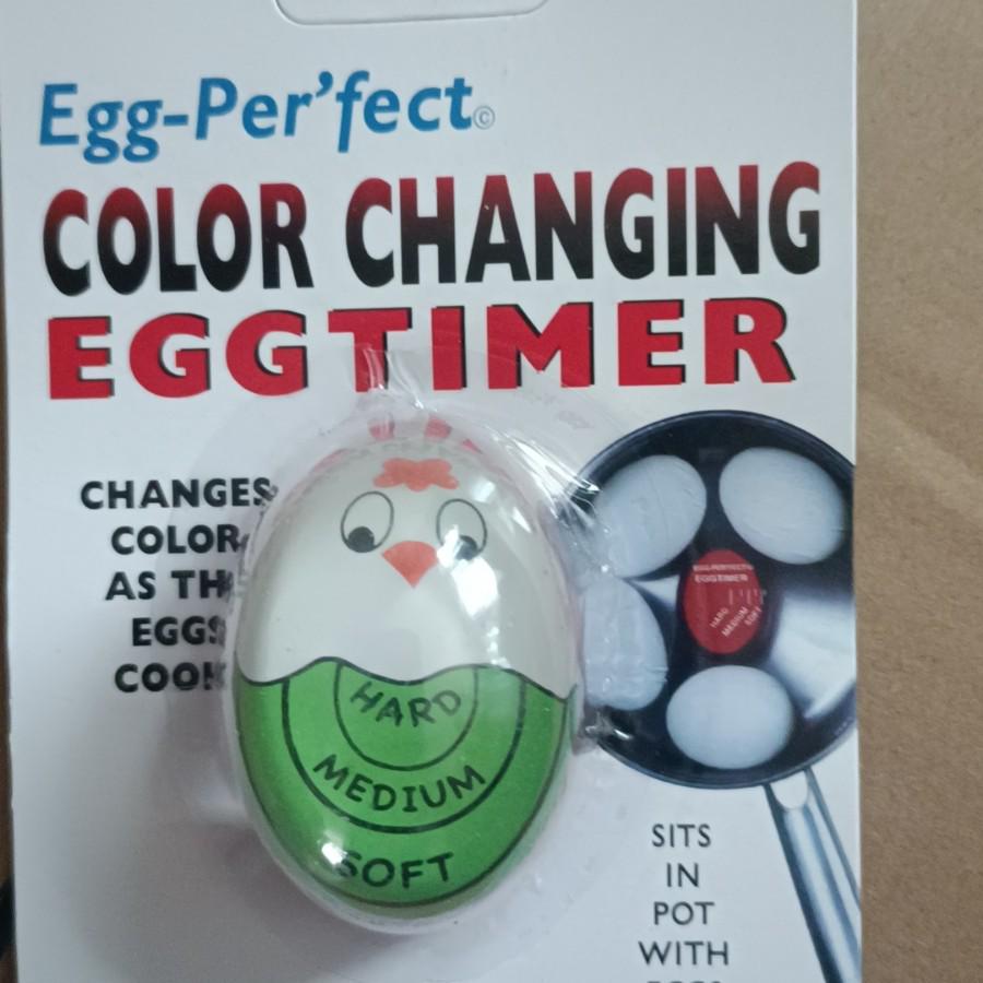 Creative Kitchen Egg Boiling Timer - Perfect for Soft-Boiled & Hot Spring Eggs, Ideal Gift