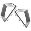 2Pcs Front Bumper Fog Light Lamp Frame Trim For BMW G30 5-Series