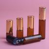 5 Stück Roll-on-Roller-Flaschen für ätherische Öle, nachfüllbare Parfüm-Make-up-Behälter