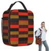 District Line Mosaik-Sitzbezug Isolierte Lunchtasche für Damen Kinder Tragbare Lebensmittelboxen Thermische Lunchbox Tragetasche
