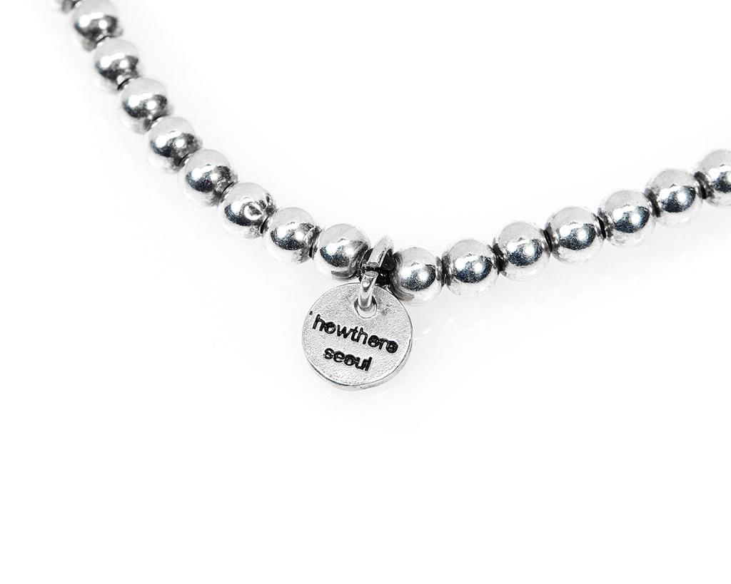 Howthere Silver Bracelet Ring My Bell - Small Silver Ball