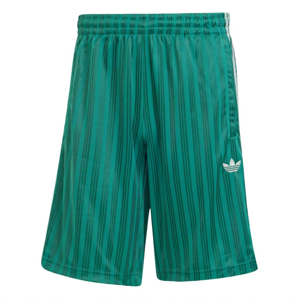 Adidas Originals Adicolor Comfortable Soft Versatile Striped Casual Shorts Men Shorts Academy-Green JP1031