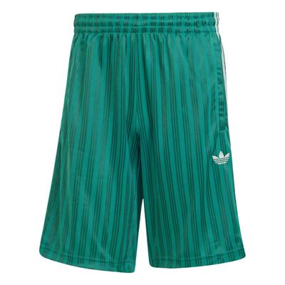 Originals Adicolor Bequeme Weiche Vielseitige Gestreifte Lässige Shorts Herrenshorts Academy-Grün JP1031