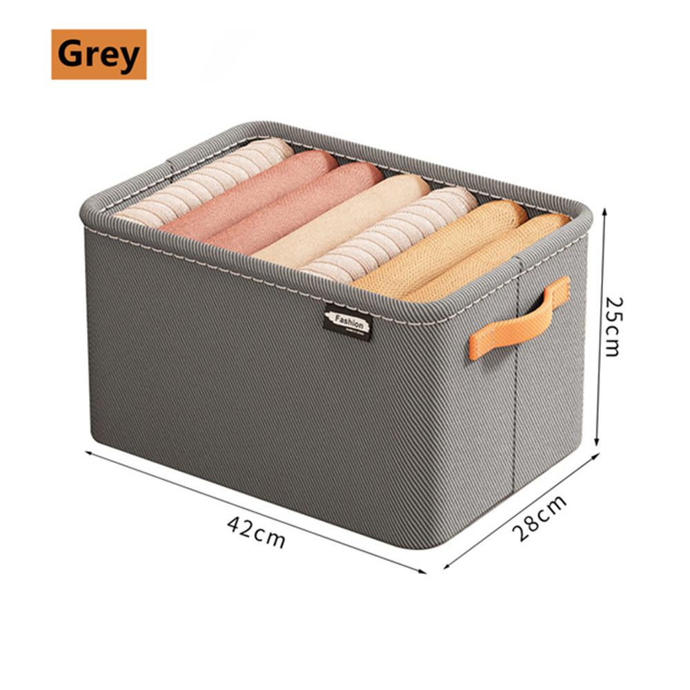 Transparent And Minimalist Underwear Storage Box Desktop Drawer Box Multi Grid Jewelry Organizing Small Item Storage Office
