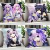 Anime Hyperdimension Neptunia Cushion Cover Cushion Cover Set Pcs X X X Pillowcase Decorative Sofa Home Decor