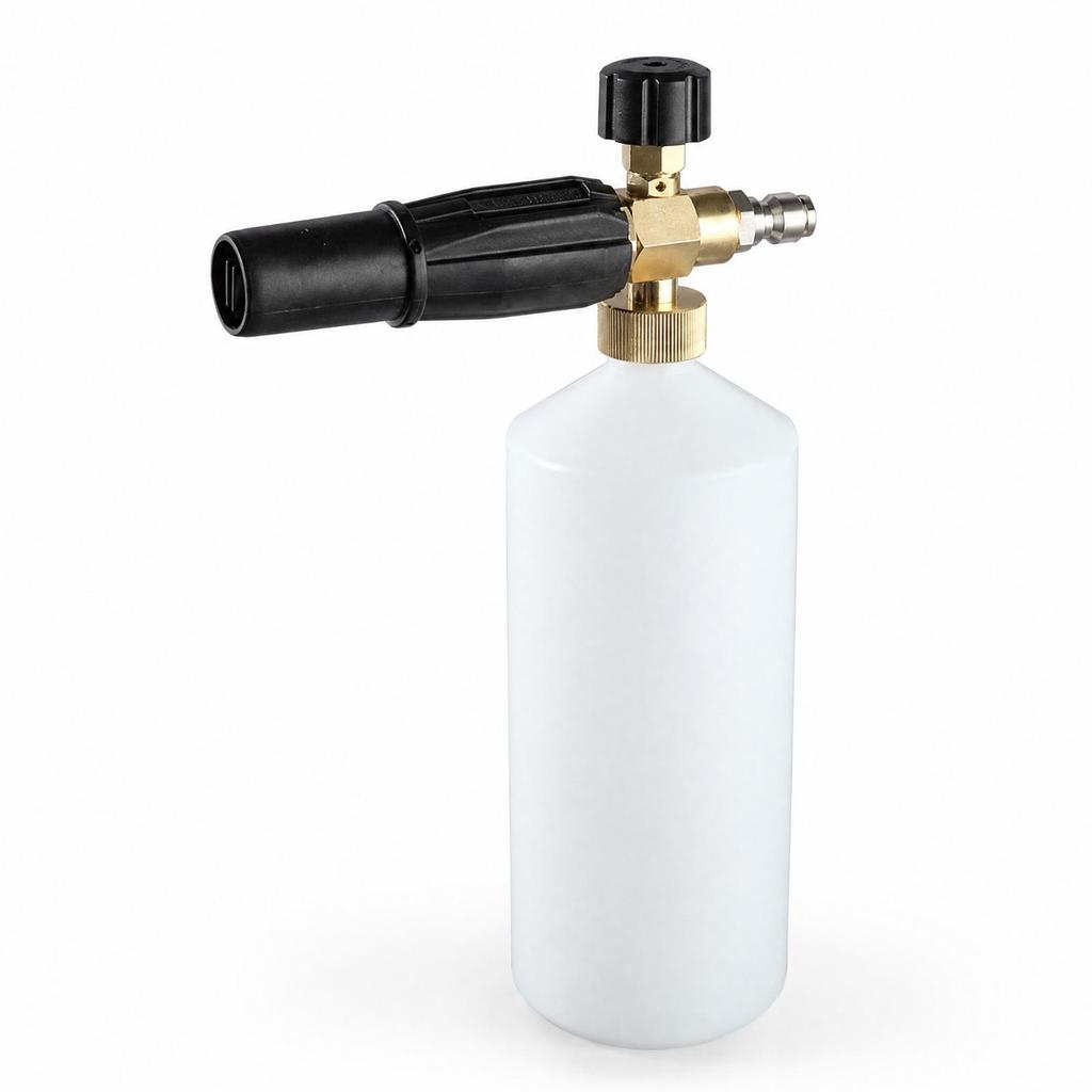 High-Pressure Foam Sprayer Bottle Adjustable Soap Dispenser Easy to Install