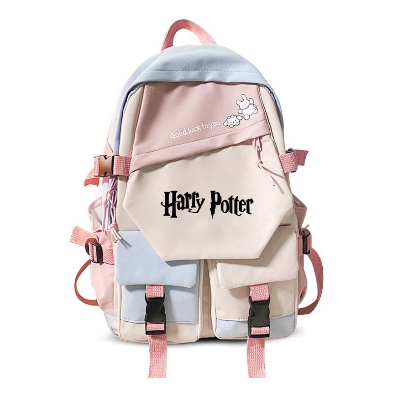 Plecak Harry Potter Torba Szkolna Gryffindor dla Uczniów w Wieku Nastolatków Codzienny Plecak Podróżny Harry d blue