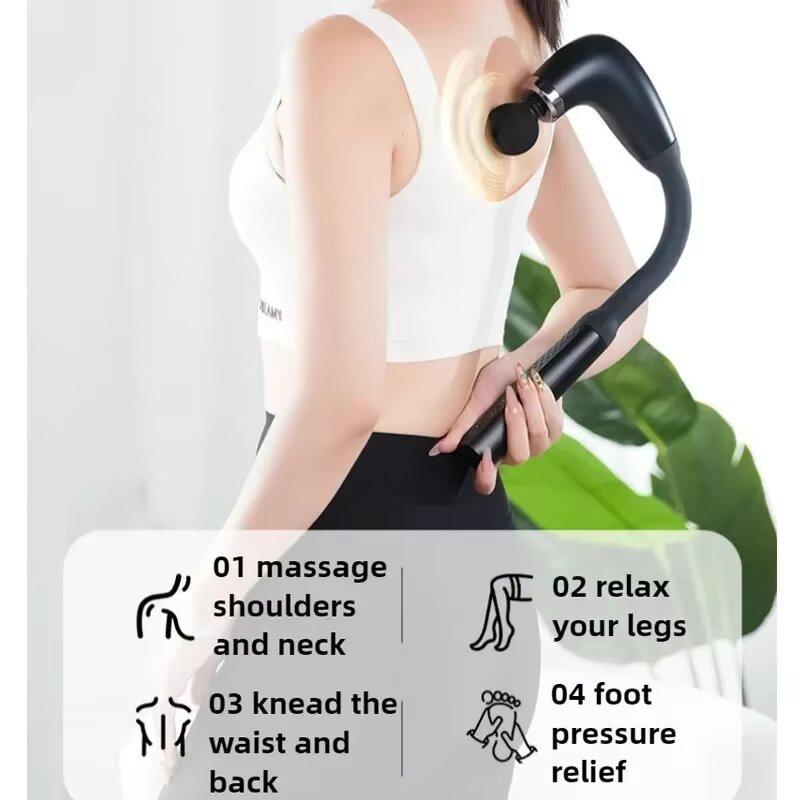 Smart Electric Massager Massage Hammer Rechargeable Home Handheld Hammer Back Artifact Body