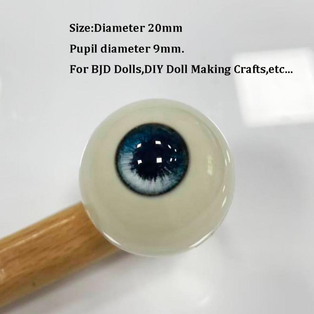 1pair 10 Styles Silicone Doll Simulation Eyeballs Safety Animal Toys Accessories For BJD Doll