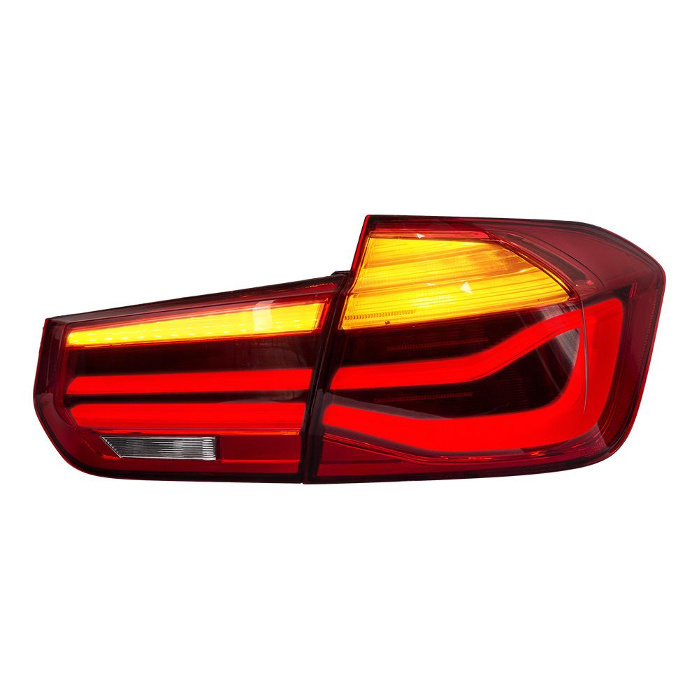 Compatible with 2013-2018 BMW 3 Series F30/F35 Rear MP Style LED Sequential Signal Daytime Running Brake Light.