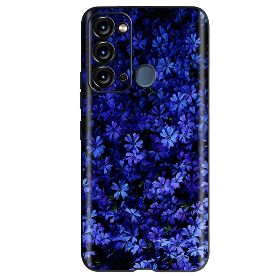 For ITEL Vision 3 Case Fashion Cat Sunflower Phone Cases For Itel S17 S 17 S661W Soft TPU Black Silicone Cover Vision3 Bumper