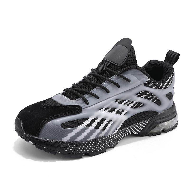 New Youth Running Shoes Air Cushion Cushioned Anti-slip Tidal Shoes Ultra-light Students Net Surface Breathable Sports Shoes
