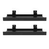 Wall Mounted Shelf Metal Floating Shelf Display Rack for Figurines Crafts Photo Frames