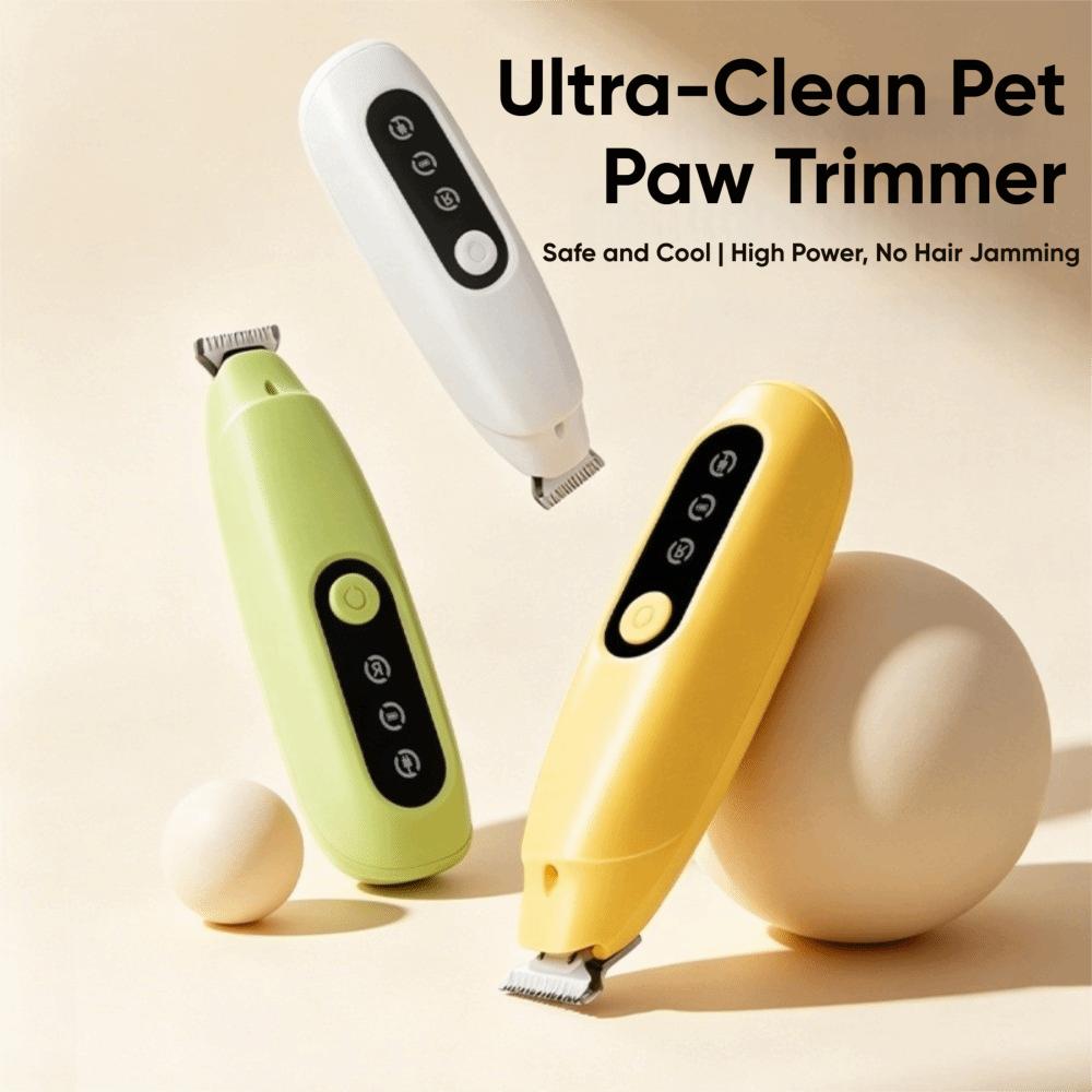 ABS Pet Hair Clipper Rechargeable Pet Paw Trimmer New Pet Grooming Shaver Ear Hair Trimming