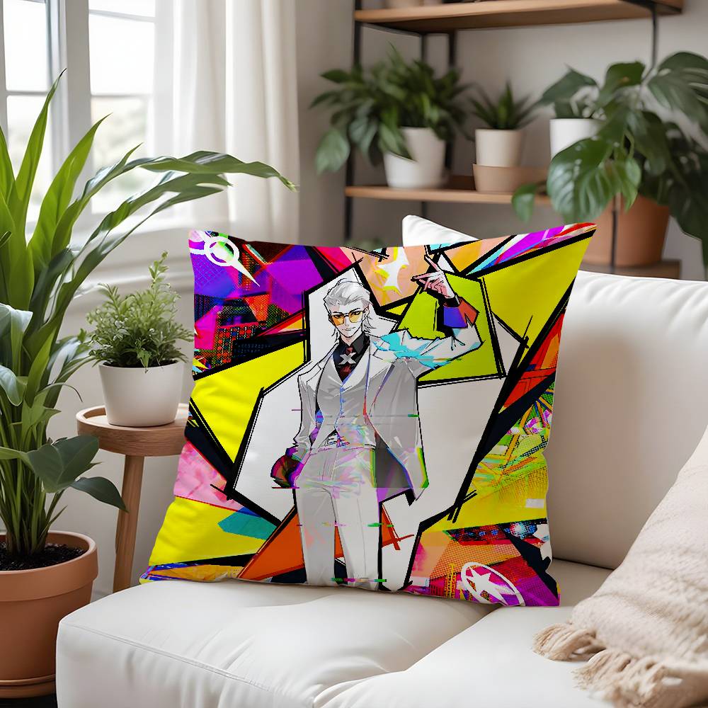 Anime T-To Be Hero X Pillow Case Plush Fabric Soft Pillowcase Double Sided Print Cushion Cover Household Gifts