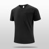 Ice Silk Short-sleeved T-shirt High-elastic Premium Cotton Round Neck Pullover Round Neck Short T Breathable Quick-drying Elastic Top