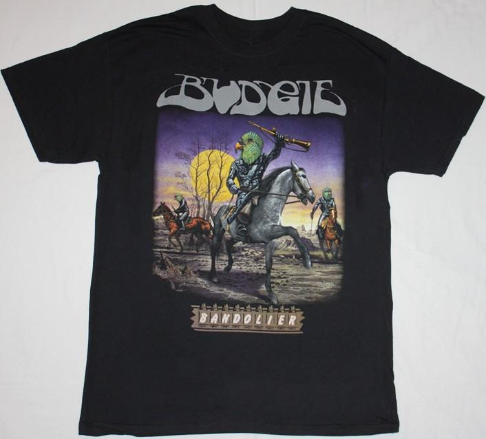 

Budgie band Banddlie Album Black Unisex Tshirt All Size BS246 Unisex T-Shirt M