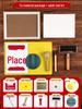 New Year Picture DIY Woodblock Printing Set: Non-Legacy Handmade Template Kit for New Year's Day Activities.