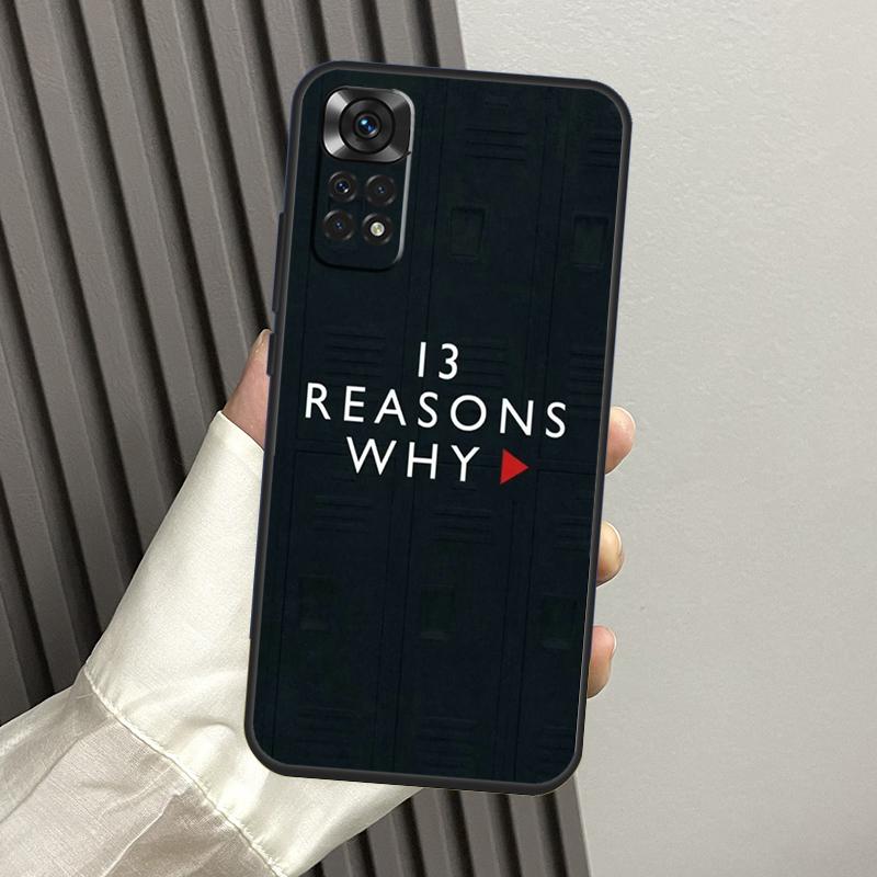 13 Tredici Ragioni Per Caso Per Xiaomi Redmi Note 13 Pro 14 12 11 10 15 Pro Plus Redmi 14C 13C 15C 10C 12C 15 Custodia