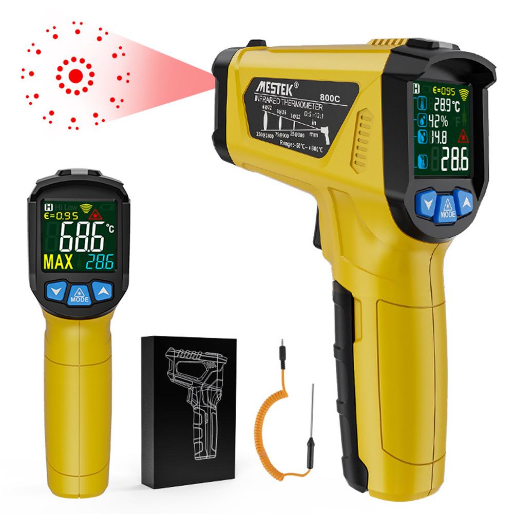 Infrared Thermometer Laser Temperature Sensor  LCD Screen Meter Pyrometer Digital Thermometer Household