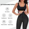 Women Sport Fitness Leggings High Waist Yoga Sauna Beam Body Abdomen Hips Sweat Pants