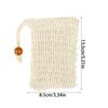 5/10pcs Natural Sisal Soap Bags Shower Bath Exfoliating Soap Saver Pouch Holder for Bath & Shower Use Soap Packaging Mesh Bags